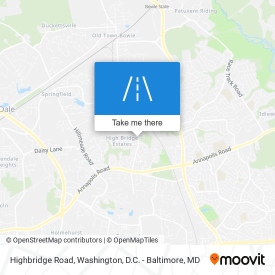 Highbridge Road map