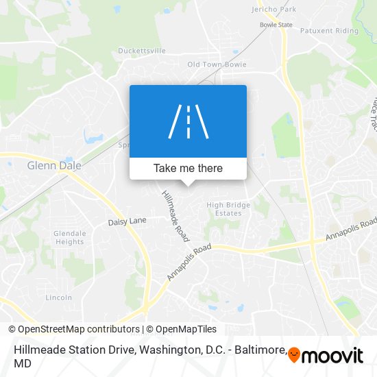 Hillmeade Station Drive map
