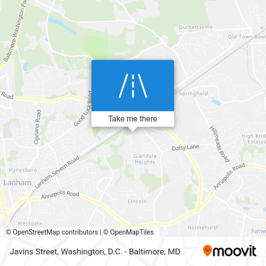 Javins Street map