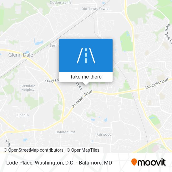 Lode Place map