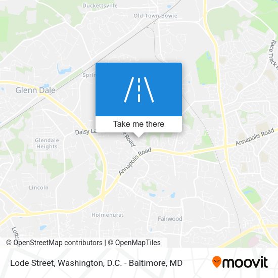 Lode Street map