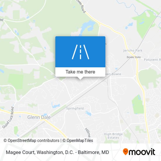 Magee Court map