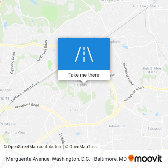Mapa de Marguerita Avenue