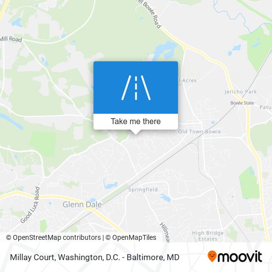 Millay Court map