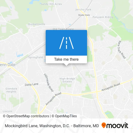 Mockingbird Lane map