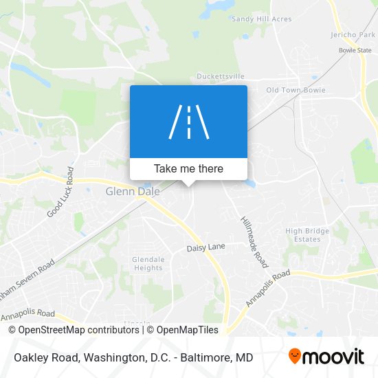 Mapa de Oakley Road