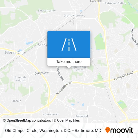 Mapa de Old Chapel Circle