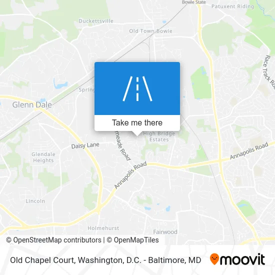 Old Chapel Court map