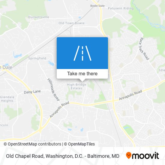 Mapa de Old Chapel Road