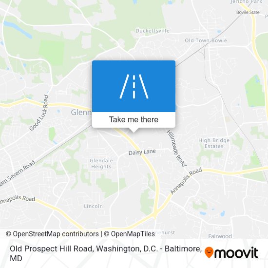 Mapa de Old Prospect Hill Road