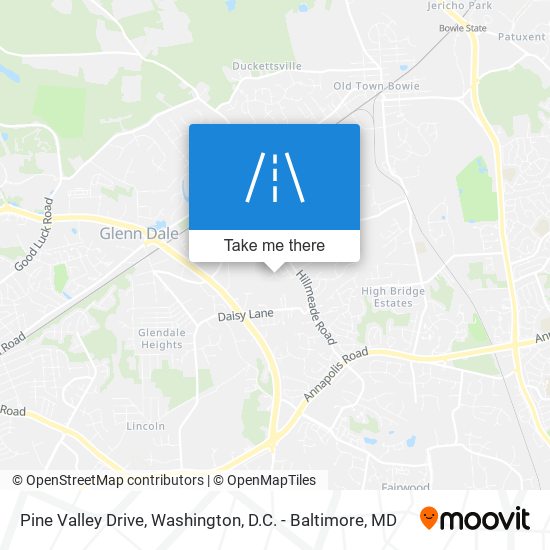 Mapa de Pine Valley Drive