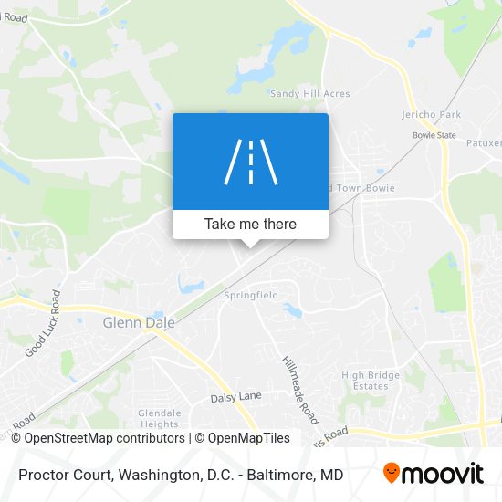 Proctor Court map