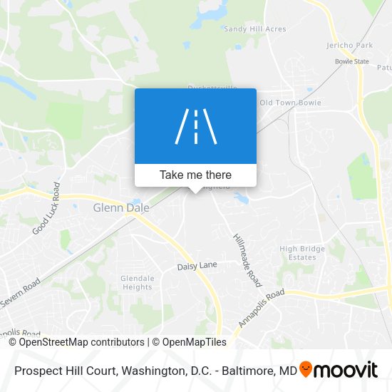 Prospect Hill Court map