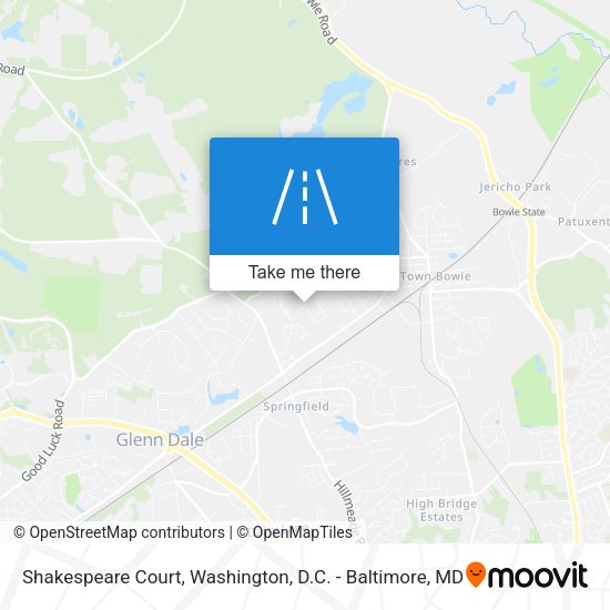 Shakespeare Court map