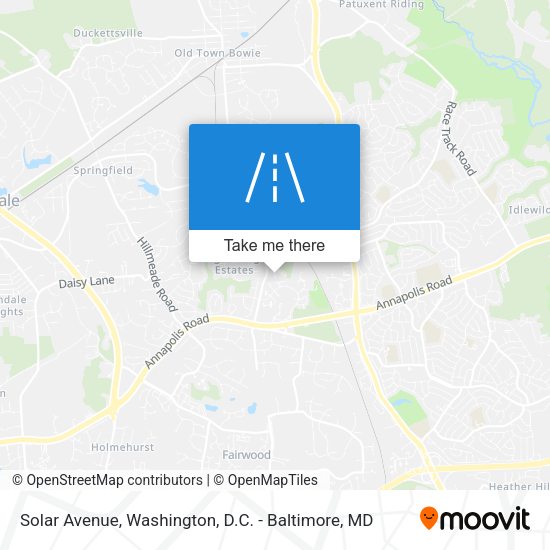 Solar Avenue map