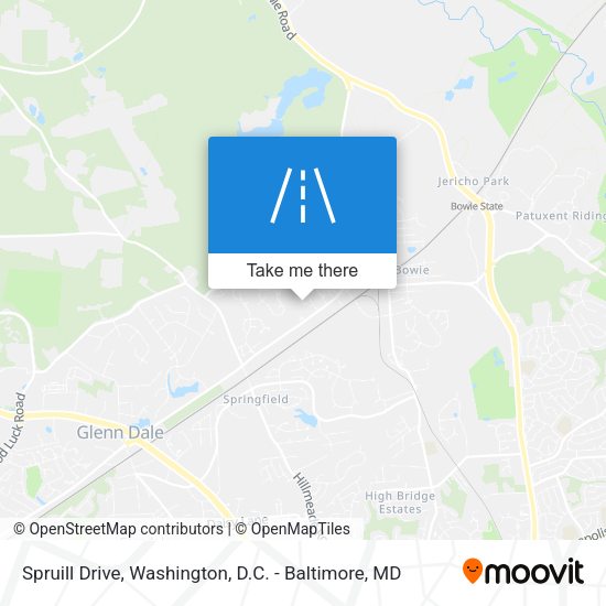 Spruill Drive map