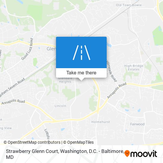 Strawberry Glenn Court map