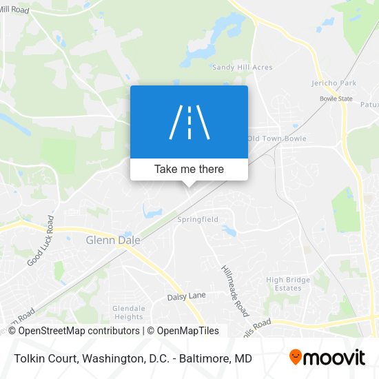 Tolkin Court map