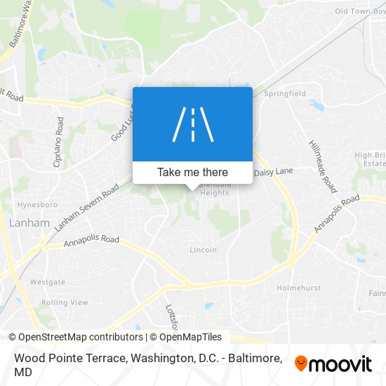 Mapa de Wood Pointe Terrace