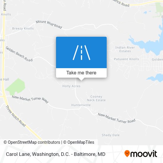 Mapa de Carol Lane