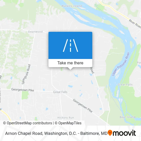 Arnon Chapel Road map