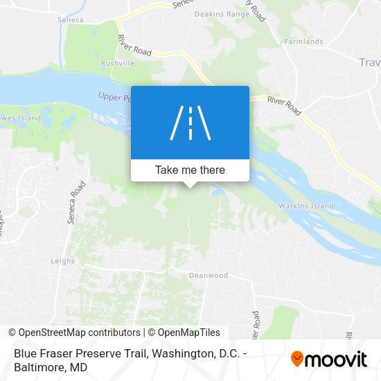 Mapa de Blue Fraser Preserve Trail