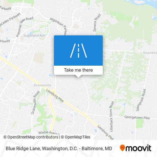 Mapa de Blue Ridge Lane