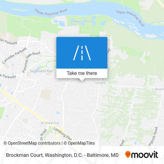 Brockman Court map