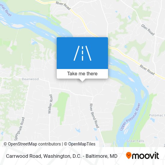 Carrwood Road map