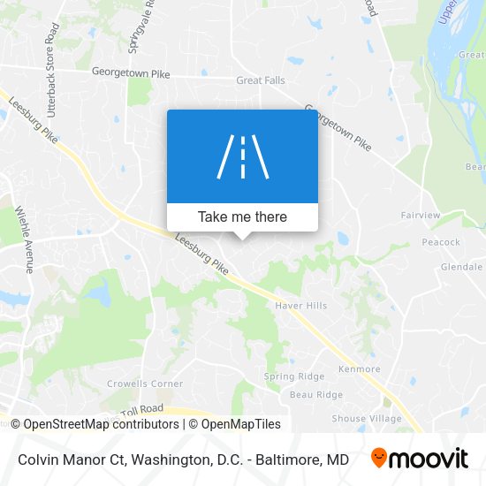 Mapa de Colvin Manor Ct