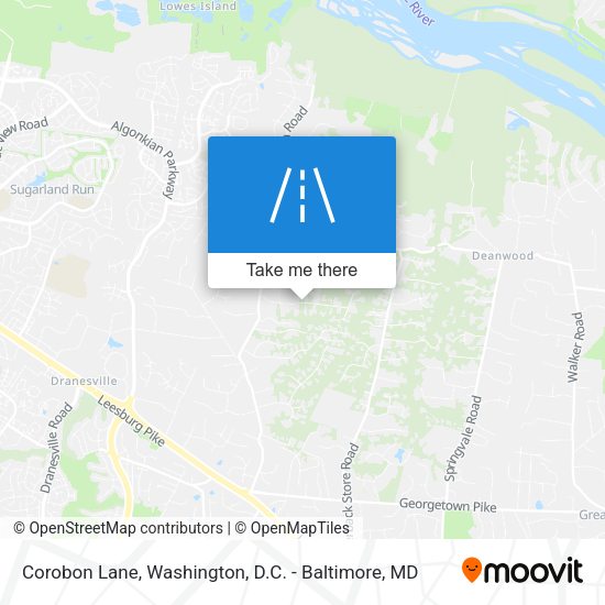 Mapa de Corobon Lane