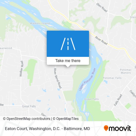Eaton Court map