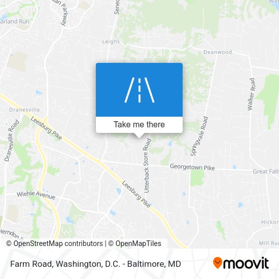 Mapa de Farm Road