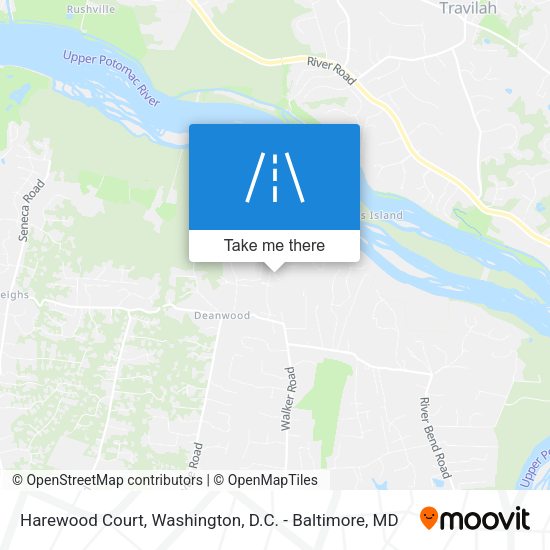 Mapa de Harewood Court