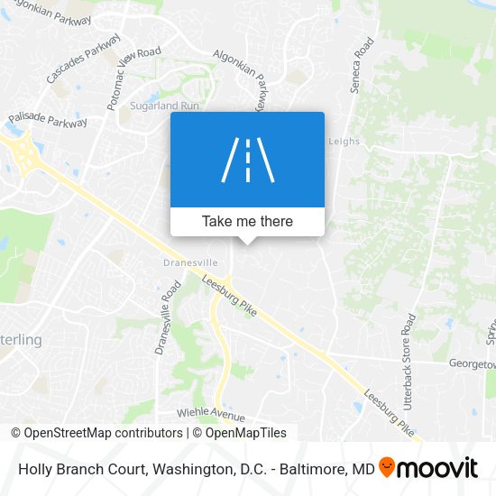 Holly Branch Court map
