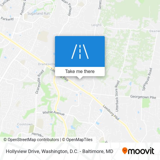 Hollyview Drive map