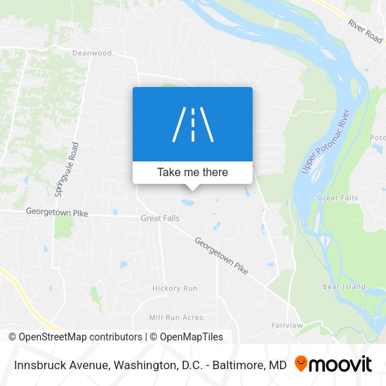 Innsbruck Avenue map
