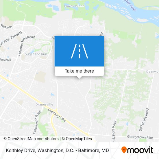Keithley Drive map