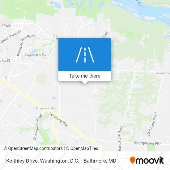 Keithley Drive map