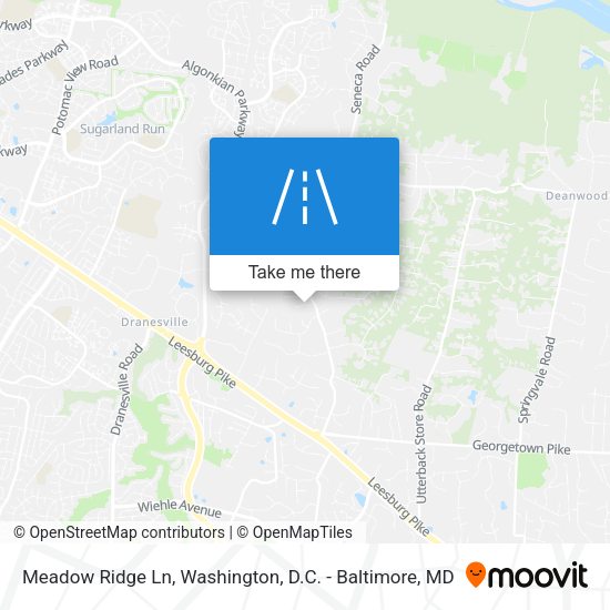 Meadow Ridge Ln map