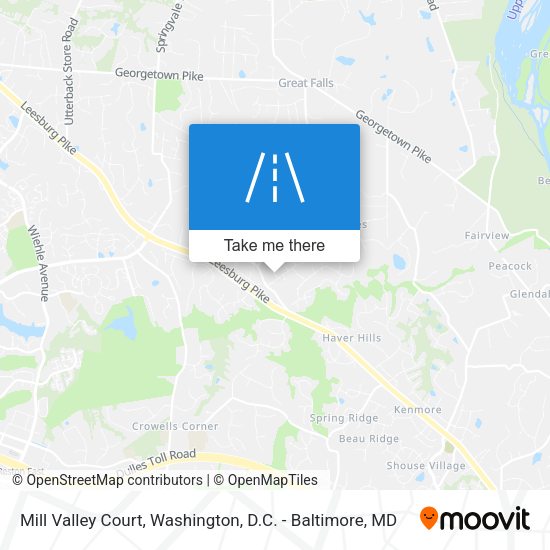 Mapa de Mill Valley Court