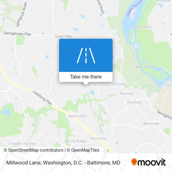 Mapa de Millwood Lane