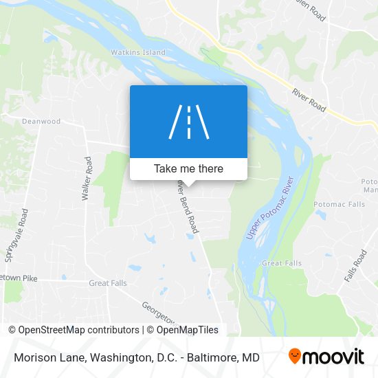 Mapa de Morison Lane