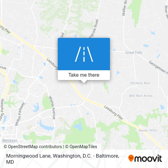 Morningwood Lane map