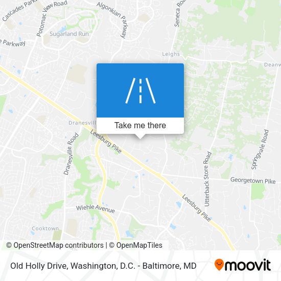 Mapa de Old Holly Drive