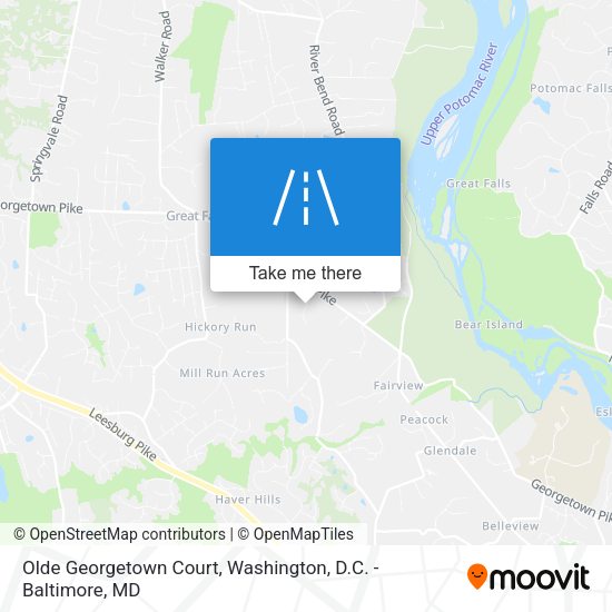Mapa de Olde Georgetown Court