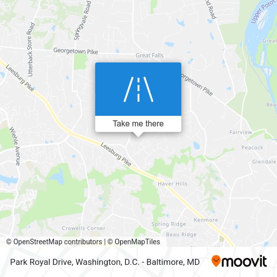 Park Royal Drive map