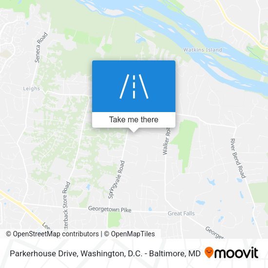 Parkerhouse Drive map
