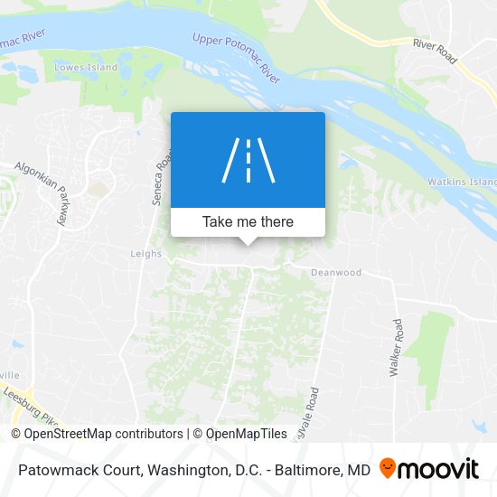 Mapa de Patowmack Court