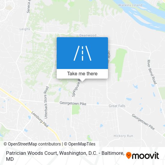 Mapa de Patrician Woods Court